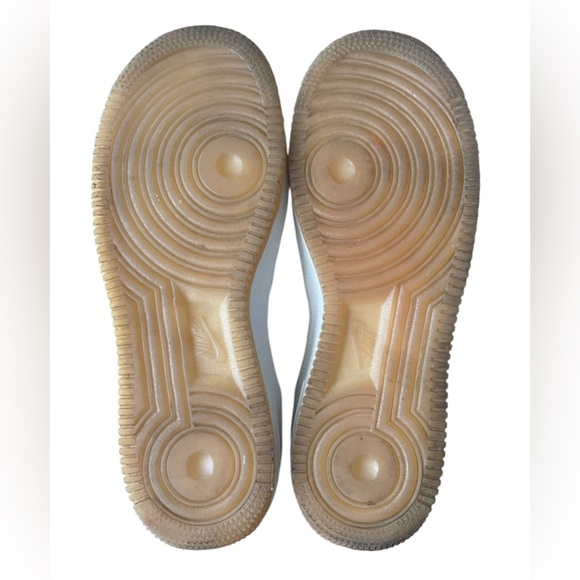 NIKE AIR FORCE 1 GS LOW BLACK / GREEN / MULTICOLOR Youth Size 7Y DV2204 001 - Picture 3 of 10